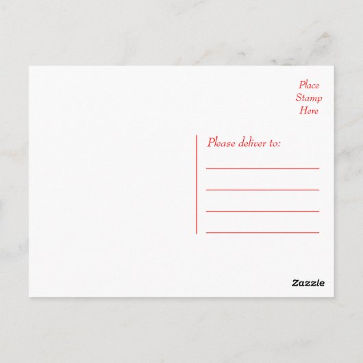 Bloemen Bedankt Red Gerbera Daisy Flower Briefkaar Briefkaart (Achterkant)