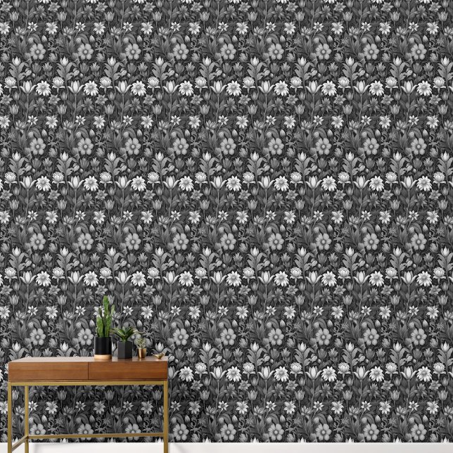 BLOEMEN BEHANG (Hal)