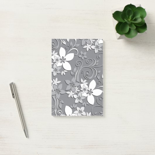 Bloemen behang 2 post-it® notes (Kantoor)