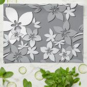 Bloemen behang 2 theedoek (Gevouwen)