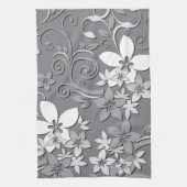 Bloemen behang 2 theedoek (Verticaal)