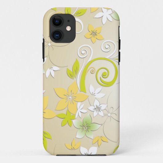 Bloemen behang 3 Case-Mate iPhone case (Achterkant)