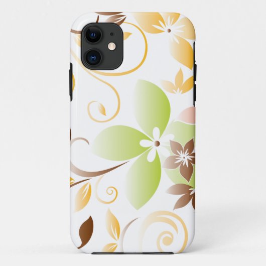Bloemen behang 5 Case-Mate iPhone case (Achterkant)