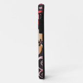 Bloemen behang 7 Case-Mate iPhone case (Achterkant/links)