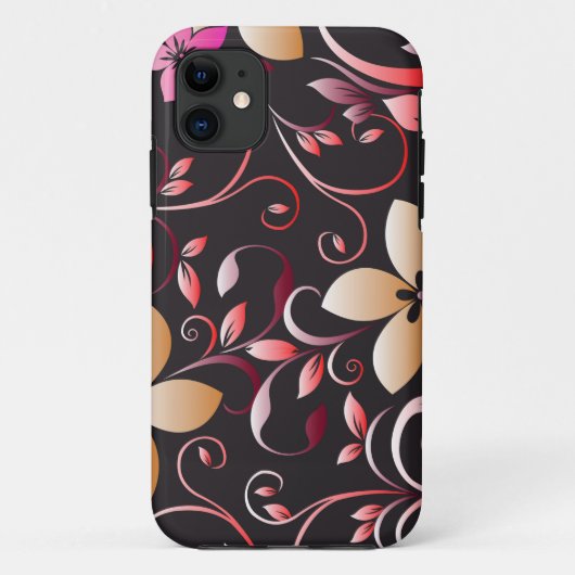 Bloemen behang 7 Case-Mate iPhone case (Achterkant)