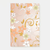 Bloemen behang 8 post-it® notes (Voorkant)