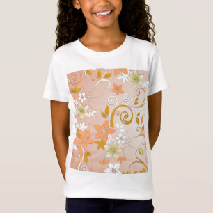Bloemen behang 8 t-shirt