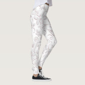 Bloemen behang papier 1 leggings (Rechts)