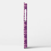 Bloemen behang roze Violet ontwerp Case-Mate iPhone Case (Achterkant / Links)