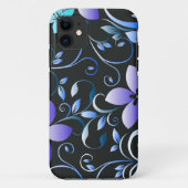 Bloemen behangpapier 6 Case-Mate iPhone case (Achterkant)