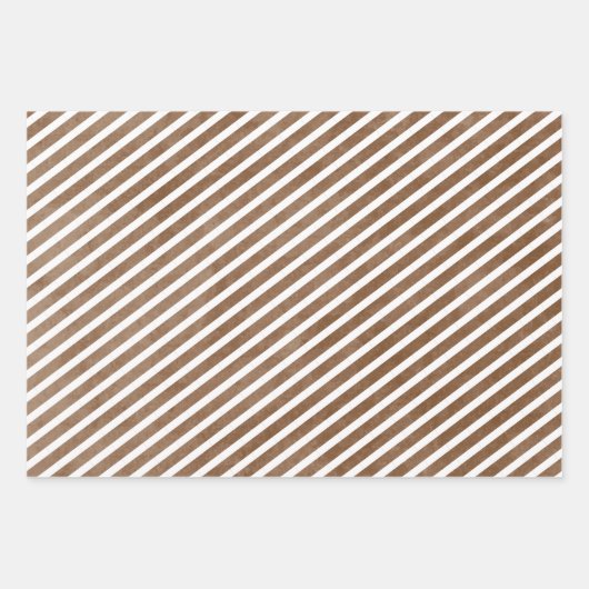 Bloemen Beige Bruin Bruiloft Inpakpapier Vel (Voorkant 3)