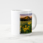 Bloemen | Bergbeemdommen Butte Colorado Grote Koffiekop (Voorkant rechts)