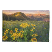 Bloemen | Bergbeemdommen Butte Colorado Kussensloop (Achterkant)