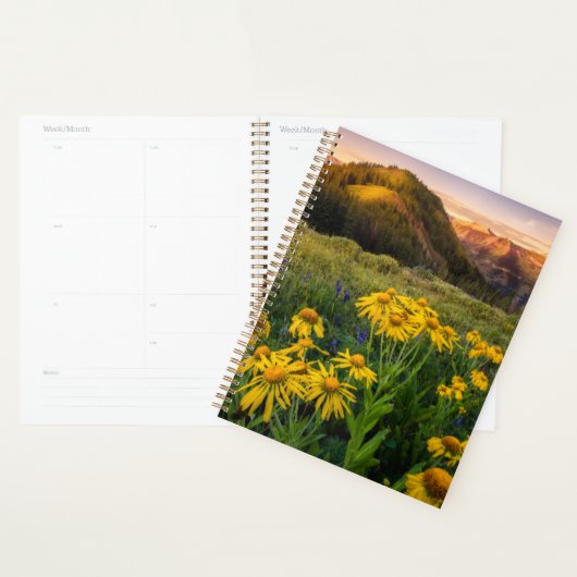 Bloemen | Bergbeemdommen Butte Colorado Planner (Display)