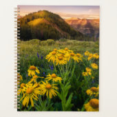Bloemen | Bergbeemdommen Butte Colorado Planner (Voorkant)