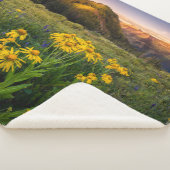 Bloemen | Bergbeemdommen Butte Colorado Sherpa Deken (3/4)