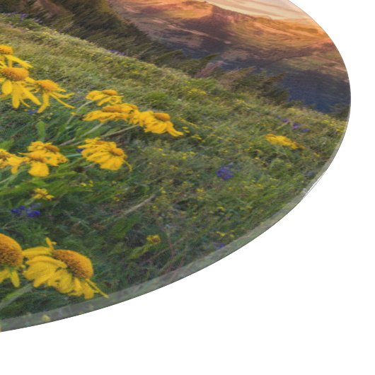 Bloemen | Bergbeemdommen Butte Colorado Snijplank (Hoek)