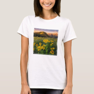 Bloemen   Bergbeemdommen Butte Colorado T-shirt