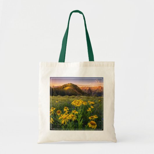 Bloemen | Bergbeemdommen Butte Colorado Tote Bag (Voorkant)