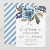 Bloemen Bevestiging Kaart (Voorkant / Achterkant)