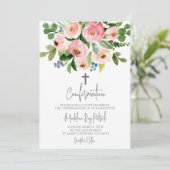 Bloemen Bevestiging Kaart (Staand voorkant)