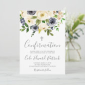 Bloemen Bevestiging Kaart (Staand voorkant)