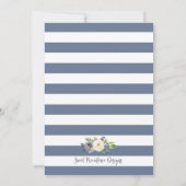 Bloemen Bevestiging Kaart (Achterkant)