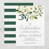 Bloemen Bevestiging uitnodiging (Voorkant / Achterkant)