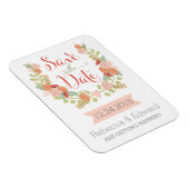 Bloemen Bewaar de datum Magneet (Rechterzijde)