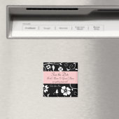 Bloemen Bewaar de datum Magneet (Insitu (Vaatwasser))