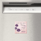 Bloemen Bewaar de Datummagneet Magneet (Insitu (Vaatwasser))