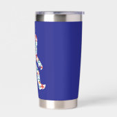 BLOEMEN BIGFOOT GEÏSOLEERDE DRINKBEKER (Links)