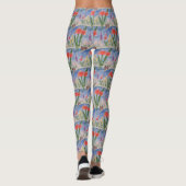 Bloemen bij het meer leggings (Achterkant)