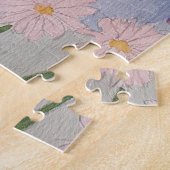 Bloemen bij het meer van de puzzel (Zijkant)