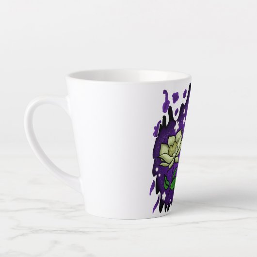 Bloemen bij nacht Mok (Links)