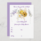 Bloemen Bij Uitnodiging (Voorkant / Achterkant)