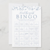 Bloemen Bingo Game Kaart (Voorkant)