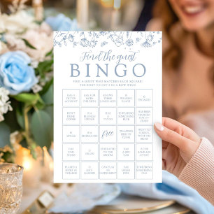 Bloemen Bingo Game Kaart