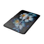 Bloemen Black Delight Memory Foam Badmat (Gekanteld)
