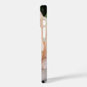 Bloemen Blackberry vet hoesje met Romantisch Roos (Achterkant / Links)