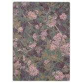 Bloemen, bladeren en kamouflage klembord (Achterkant)