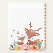 bloemen & bladeren maand en week planner (Achterkant)
