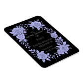 BLOEMEN BLAUW. Aandenken ter nagedachtenis, KAART Magneet (Rechterzijde)