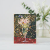  bloemen blauw Maria Wiik Linnea Borealis Briefkaart (Staand voorkant)