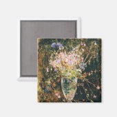  bloemen blauw Maria Wiik Linnea Borealis Magneet (Voorkant / Achterkant)