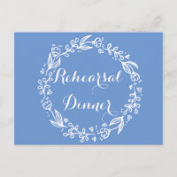 Bloemen Blauw Repetitie Diner Bloem Huwelijk