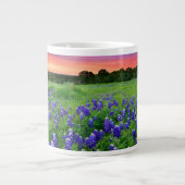 Bloemen | Blauwbijen in Sunset Texas Grote Koffiekop (Voorkant)