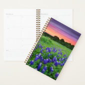 Bloemen | Blauwbijen in Sunset Texas Planner (Display)