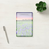 Bloemen | Blauwbijen in Sunset Texas Post-it® Notes (Kantoor)