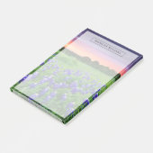 Bloemen | Blauwbijen in Sunset Texas Post-it® Notes (Schuin)
